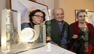 con Mara Moreno y Antonio Lpez (La Granja, 2008)
